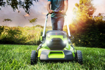 Газонокосилка роторная Greenworks GD60LM51SP (2514307) от магазина РЭССИ