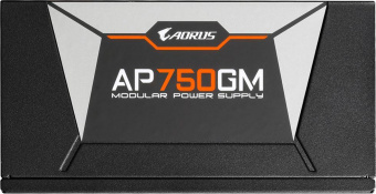 Блок питания Gigabyte ATX 750W AORUS GP-AP750GM 80+ gold 24+2x(4+4) pin APFC 135mm fan 6xSATA Cab Manag RTL от магазина РЭССИ