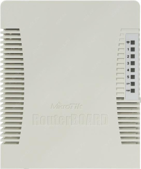 Роутер беспроводной MikroTik hAP ac (RB962UIGS-5HACT2HNT) AC1750 10/100/1000BASE-TX/SFP белый от магазина РЭССИ