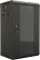 Шкаф коммутационный Hyperline (TDB-6U-GP-RAL9004) настенный 6U 390x300мм пер.дв.стекл задн.дв.спл.стал.лист направл.под винты 60кг черный 225мм 11.8кг 366.5мм IP20 металл от магазина РЭССИ