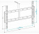 Кронштейн для телевизора Holder LCD-F6607 черный 42"-65" макс.60кг настенный фиксированный от магазина РЭССИ