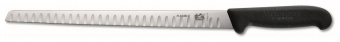 Нож кухонный Victorinox Fibrox (5.4623.30) стальной филейный для рыбы лезв.300мм рифленый край черный от магазина РЭССИ