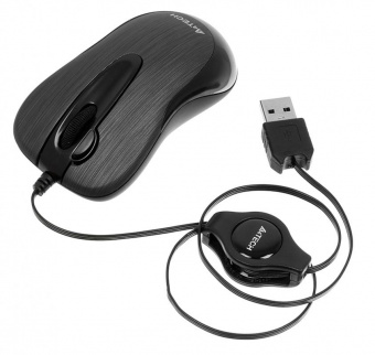 Мышь A4Tech V-Track Padless N-60F черный оптическая (1000dpi) USB2.0 для ноутбука (3but) от магазина РЭССИ