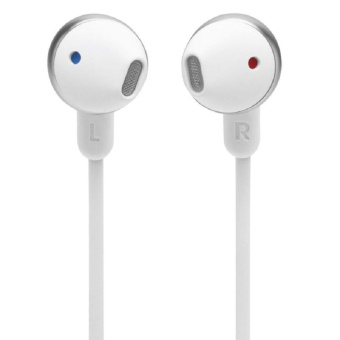 Гарнитура вкладыши JBL Tune 215BT белый беспроводные bluetooth шейный обод (JBLT215BTWHT) от магазина РЭССИ