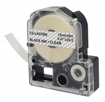 Картридж ленточный Cactus CS-LK4TBN черный для Epson LW300/LW400/LW700/LW600P/LW1000P/K400/Z700/Z900 от магазина РЭССИ