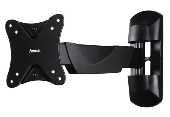 Кронштейн для телевизора Hama FULLMOTION черный 10"-26" макс.25кг настенный от магазина РЭССИ