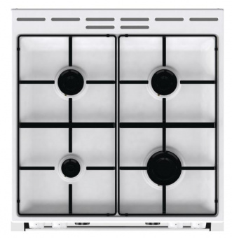 Плита Комбинированная Gorenje GKS6C70WJ белый (без крышки) реш.сталь от магазина РЭССИ