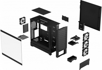Корпус Fractal Design PoP XL Air RGB Black TG черный без БП ATX 4x120mm 2xUSB3.0 audio bott PSU от магазина РЭССИ