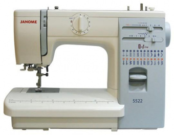 Швейная машина Janome 5522 белый от магазина РЭССИ