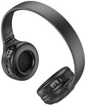 Гарнитура накладные Hoco Charm W41 черный беспроводные bluetooth оголовье от магазина РЭССИ