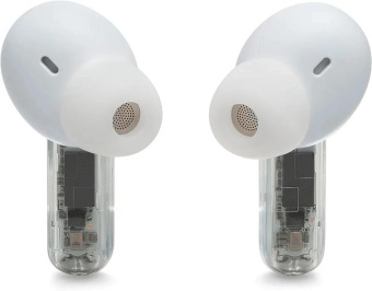 Гарнитура внутриканальные JBL Tune Beam Ghost белый беспроводные bluetooth в ушной раковине (JBLTBEAMGWHT) от магазина РЭССИ