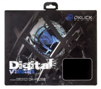 Коврик для мыши Оклик OK-P0280 Мини черный 280x225x3мм от магазина РЭССИ
