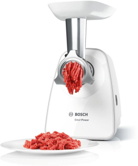 Мясорубка Bosch SmartPower MFW2515W 1500Вт белый от магазина РЭССИ