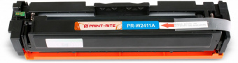 Картридж лазерный Print-Rite TFHBB5CPU1J PR-W2411A W2411A голубой (850стр.) для HP Color LaserJet Pro M155/MFP M182nw/M183fw от магазина РЭССИ