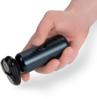 Бритва роторная Polaris PMR 0712RC Ultimate shave 5D PRO реж.эл.:3 питан.:элек.сеть/аккум. темно-синий от магазина РЭССИ