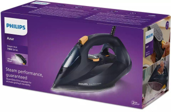 Утюг Philips DST7060/20 3000Вт синий от магазина РЭССИ