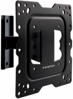 Кронштейн для телевизора Kromax DIX-16 черный 22"-55" макс.30кг настенный поворот и наклон от магазина РЭССИ