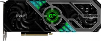 Видеокарта Palit PCI-E 4.0 PA-RTX3070 GAMINGPRO 8G V1 LHR NVIDIA GeForce RTX 3070 8192Mb 256 GDDR6 1500/14000 HDMIx1 DPx3 HDCP Ret от магазина РЭССИ