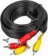 Кабель аудио-видео Ningbo 3хRCA (m)/3хRCA (m) 5м. черный (JAAC027-5) от магазина РЭССИ