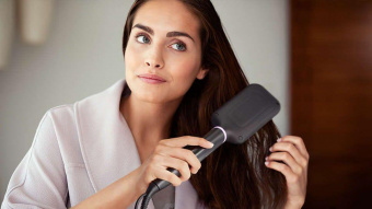 Расческа Philips BHH880/00 черный/фиолетовый от магазина РЭССИ