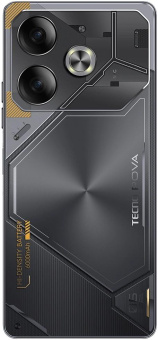 Смартфон Tecno Pova 6 256Gb 8Gb серый моноблок 3G 4G 2Sim 6.8" 1080x2460 Android 14 108Mpix 802.11 a/b/g/n/ac NFC GPS GSM900/1800 Protect FM от магазина РЭССИ