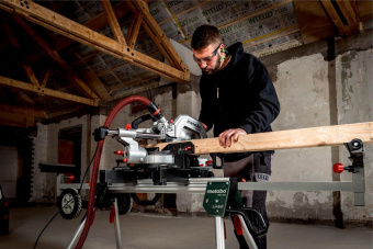 Торцовочная пила Metabo KGS 216 M 1500Вт 5000об/мин d=216мм от магазина РЭССИ