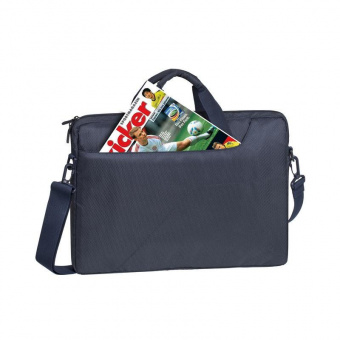 Сумка для ноутбука 15.6" Riva 8035 темно-синий полиэстер (8035 DARK BLUE) от магазина РЭССИ