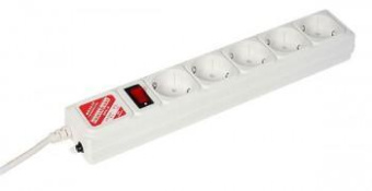 Сетевой фильтр Powercube SPG-B-10-WHITE 3м (5 розеток) белый (коробка) от магазина РЭССИ