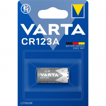 Батарея Varta Lithium BL1 CR123A (1шт) блистер от магазина РЭССИ