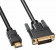 Кабель Buro HDMI-19M-DVI-D-5M HDMI (m) DVI-D (m) 5м феррит.кольца черный от магазина РЭССИ