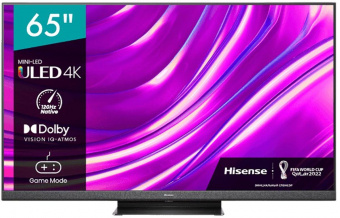 Телевизор LED Hisense 65" 65U8HQ темно-серый 4K Ultra HD 120Hz DVB-T DVB-T2 DVB-C DVB-S DVB-S2 USB WiFi Smart TV от магазина РЭССИ