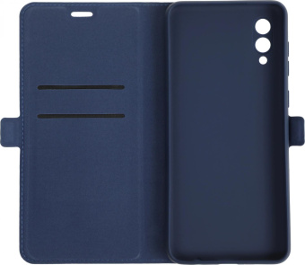 Чехол (флип-кейс) DF для Samsung Galaxy A02 sFlip-85 синий (DF SFLIP-85 (BLUE)) от магазина РЭССИ