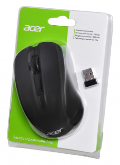 Мышь Acer OMR010 черный оптическая (1200dpi) беспроводная USB (3but) от магазина РЭССИ