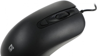 Мышь Defender MB-230 черный оптическая 1600dpi USB 2but (52231) от магазина РЭССИ