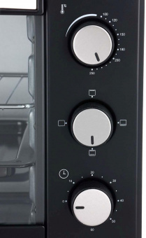 Мини-печь Supra MTS-3801 38л. 1600Вт черный от магазина РЭССИ