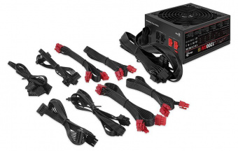 Блок питания Aerocool ATX 1200W KCAS PLUS 1200GM V2 (24+8+4+4pin) APFC 140mm fan 10xSATA Cab Manag RTL от магазина РЭССИ