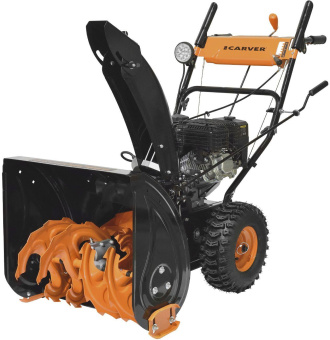 Снегоуборщик бензин. Carver STG 7056EL 7л.с. от магазина РЭССИ