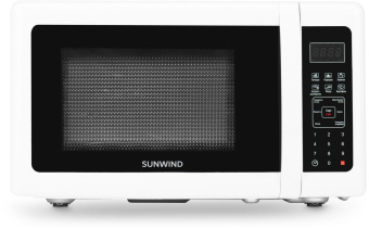 Микроволновая Печь SunWind SUN-MW005 20л. 700Вт белый/черный от магазина РЭССИ