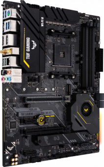 Материнская плата Asus TUF GAMING X570-PRO (WI-FI) Soc-AM4 AMD X570 4xDDR4 ATX AC`97 8ch(7.1) 2.5Gg RAID+HDMI+DP от магазина РЭССИ