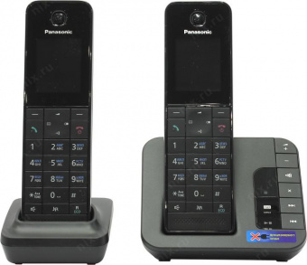 Р/Телефон Dect Panasonic KX-TGB610RUB черный АОН от магазина РЭССИ