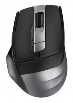Мышь A4Tech Fstyler FG35 серый/черный оптическая (2000dpi) беспроводная USB (6but) от магазина РЭССИ