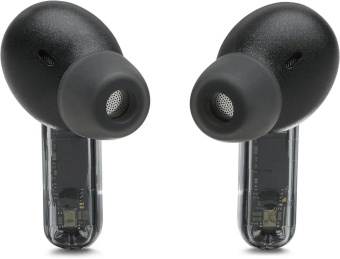 Гарнитура внутриканальные JBL Tune Beam Ghost черный беспроводные bluetooth в ушной раковине (JBLTBEAMGBLK) от магазина РЭССИ