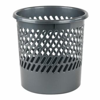 Сетчатая корзина для бумаг STAFF Basic 11 л серая 237918 от магазина РЭССИ