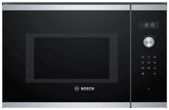 Микроволновая печь Bosch BFL554MS0 25л. 900Вт нержавеющая сталь/черный (встраиваемая) от магазина РЭССИ