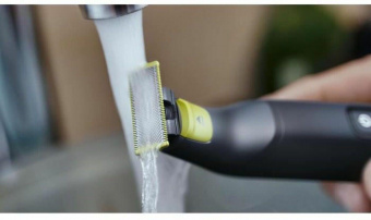 Триммер Philips OneBlade QP6530/31 черный/салатовый 5.4Вт (насадок в компл:2шт) от магазина РЭССИ