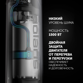 Блендер погружной Polaris PHB 1589AL 1500Вт черный от магазина РЭССИ