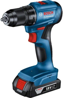 Дрель-шуруповерт Bosch GSR 185-LI аккум. патрон:быстрозажимной (кейс в комплекте) (06019K3001) от магазина РЭССИ