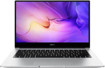 Ноутбук Huawei MateBook D 14 NbD-WDH9 Core i5 1135G7 8Gb SSD512Gb Intel Iris Xe graphics 14" IPS FHD (1920x1080) Windows 11 Home silver WiFi BT Cam (53013ERM) от магазина РЭССИ