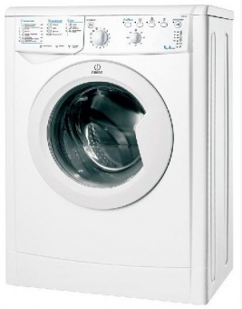 Стиральная машина Indesit EcoTime IWSB 5105 класс: A загр.фронтальная макс.:5кг белый от магазина РЭССИ