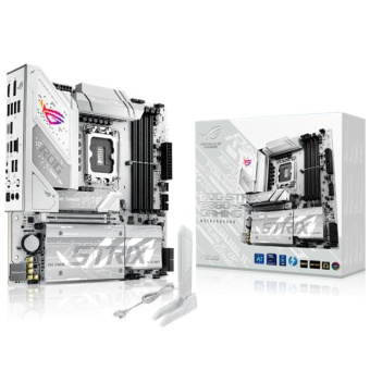 Материнская плата Asus ROG STRIX B860-G GAMING WIFI Soc-1851 Intel B860 4xDDR5 mATX AC`97 8ch(7.1) 2.5Gg RAID+HDMI+DP от магазина РЭССИ